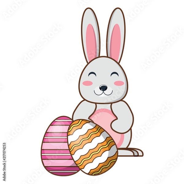 Fototapeta Easter eggs design