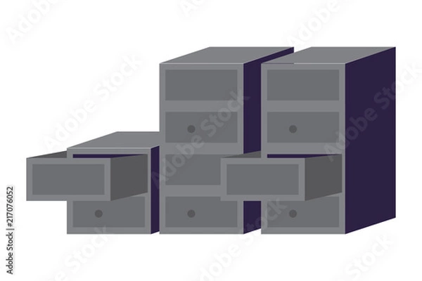 Fototapeta file cabinet design