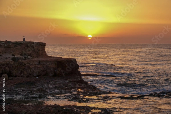 Obraz Sunrising at sea