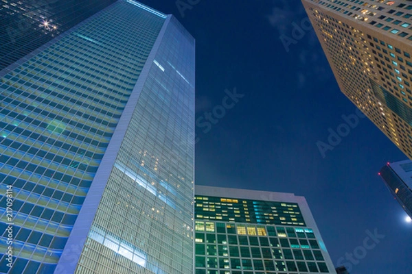 Obraz 汐留の夜景