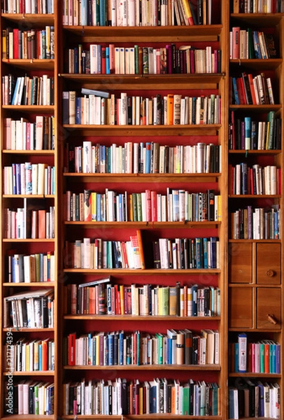 Fototapeta Книжный шкаф