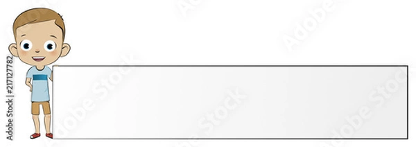 Fototapeta schoolboy