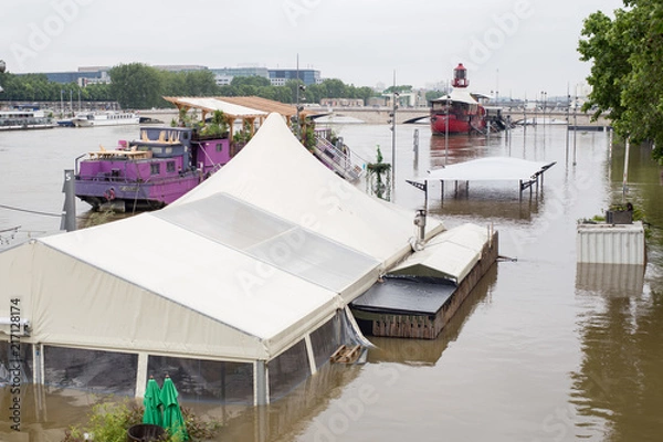 Obraz Paris flood
