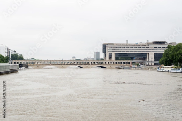 Fototapeta Paris flood