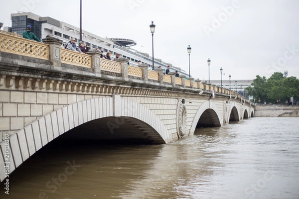 Obraz Paris flood