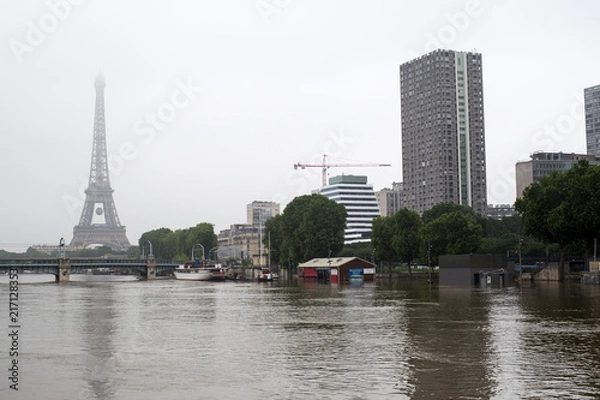 Obraz Paris flood