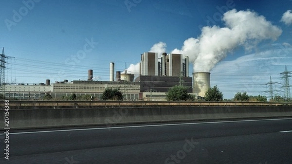 Obraz Braunkohlekraftwerk