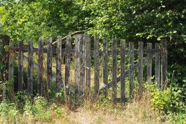 Obraz altes Gartentor