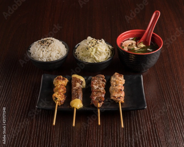 Obraz Sushi Menu Plate