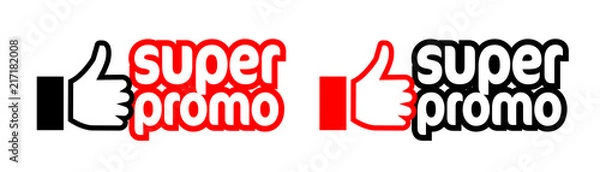 Fototapeta Super promo