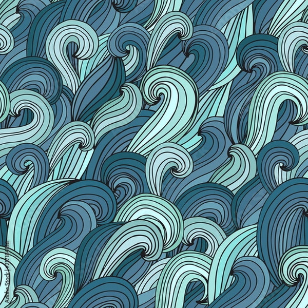 Fototapeta Waves Pattern