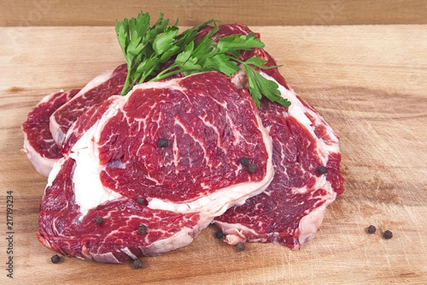 Obraz kırmızı taze et