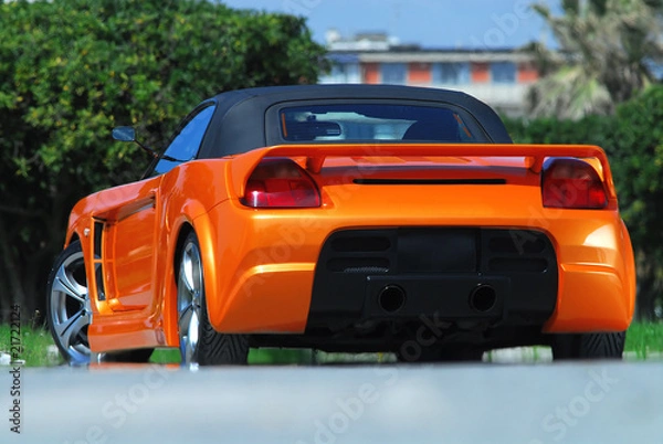 Obraz auto posteriore tuning