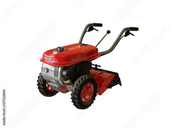 Fototapeta 耕運機