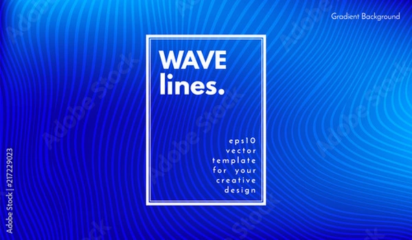 Fototapeta Abstract Wave Background.