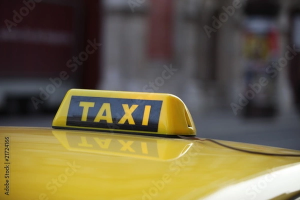 Fototapeta Taxi