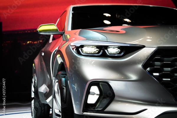 Obraz modern car head light