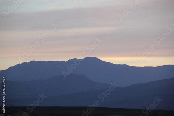 Fototapeta Karoo Silhouette 