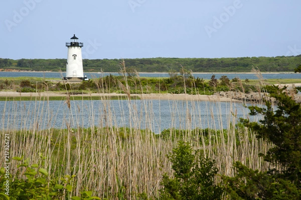 Obraz Harbor Lighthouse in Edgartown on the Island of Martha's Vineyard