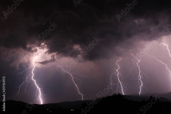 Fototapeta Blitze