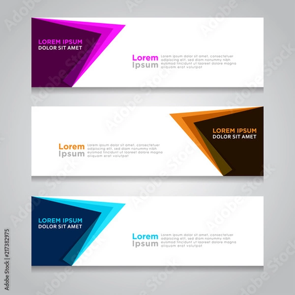 Fototapeta Vector design Banner background.