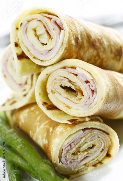 Obraz crepe ham cheese