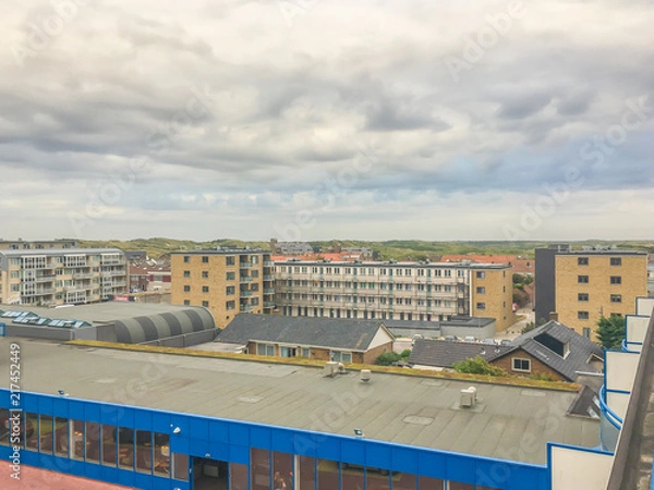 Obraz Flats view of Egmond Netherlands