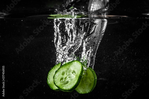 Fototapeta Refreshing Cucumbers