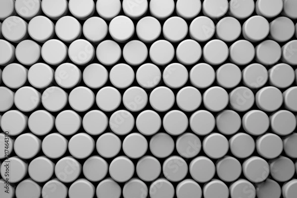 Obraz CGI 3d Circle wallpaper background