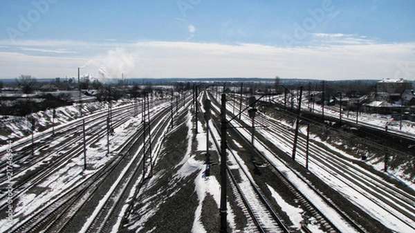 Obraz Железная дорога