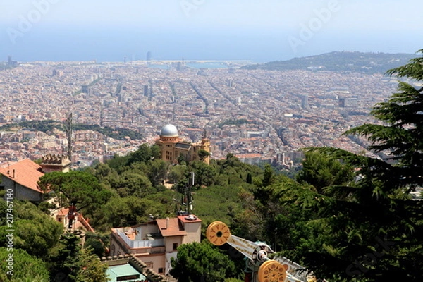 Obraz Barcelona panoramica