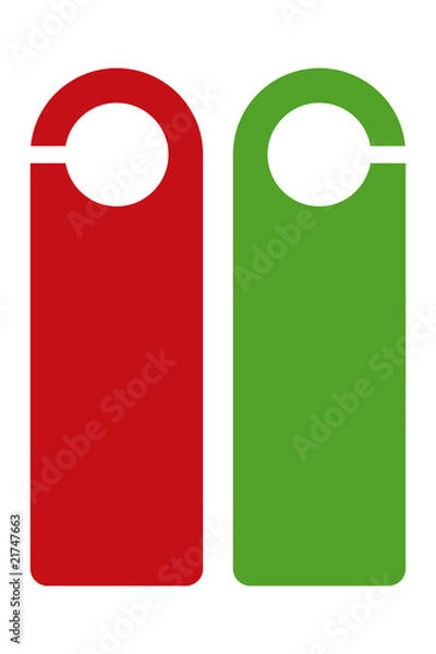 Obraz Blanko Türhänger