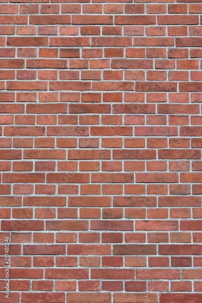 Obraz Vertical brick wall