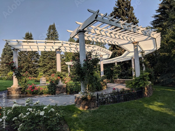 Obraz Gazebo Wedding Arch
