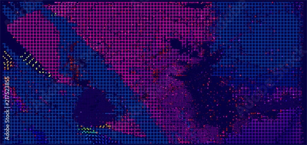 Obraz abstract vector background-Dot Graphics 