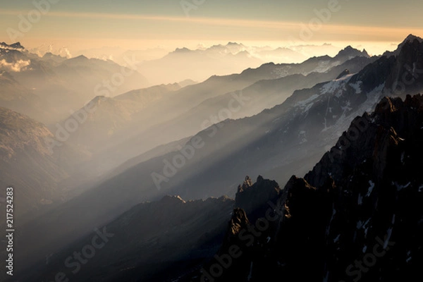 Obraz Sunset in the Alps