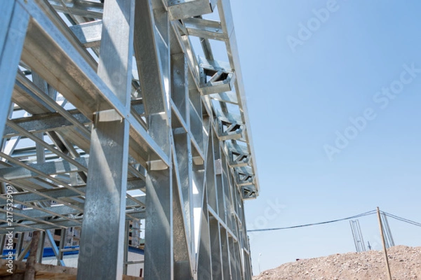 Obraz Steel frame structure