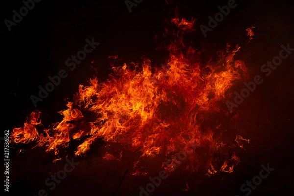 Obraz blaze fire flame texture background