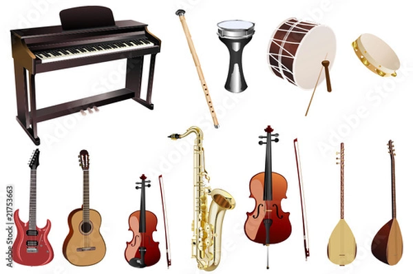 Obraz Music instuments