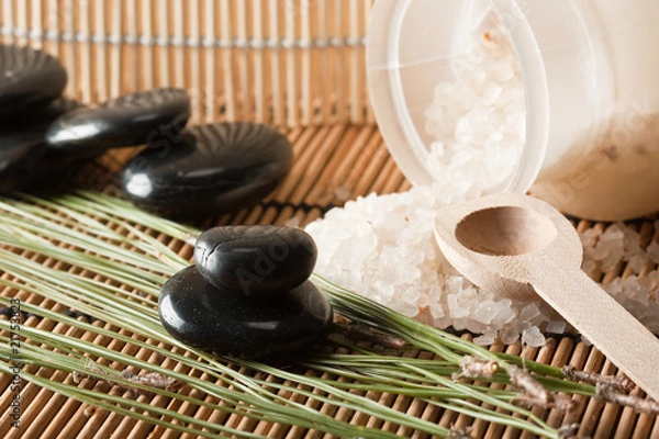 Obraz aromatic salt therapy in spa setting (1)