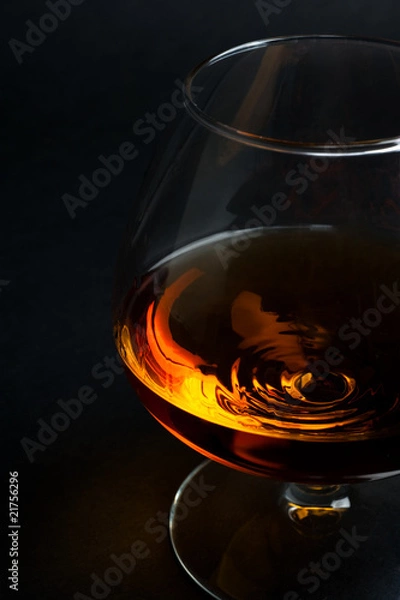 Obraz szkło koniaku