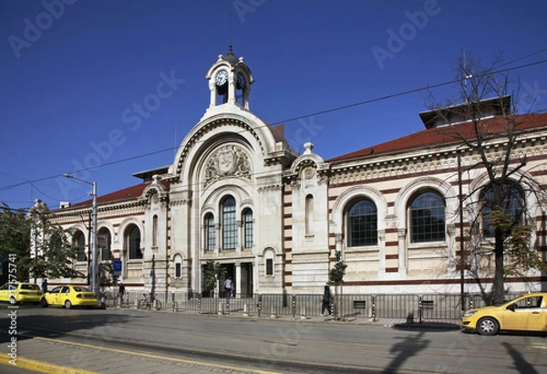 Obraz Central market in Sofia. Bulgaria
