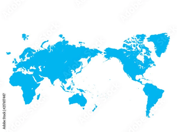 Obraz 世界地図　日本地図　地図　グローバル　ビジネス背景