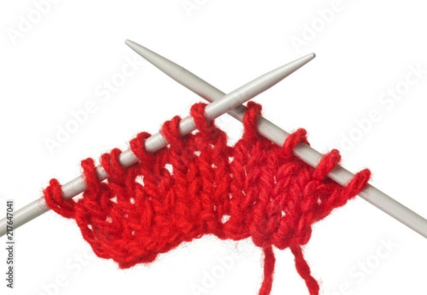 Obraz Jasnoczerwona przędza