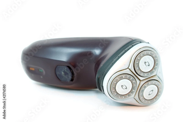 Fototapeta man's electric shaver