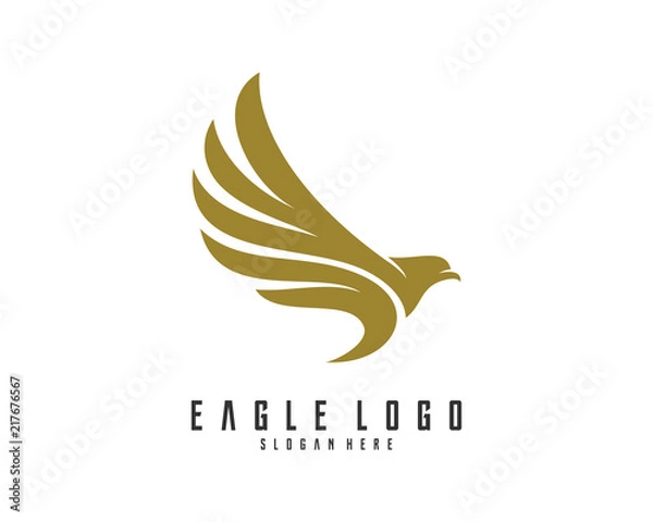 Fototapeta Eagle logo vector