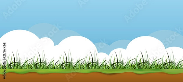 Obraz web page natural banner