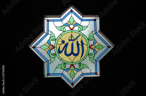 Obraz arabic stained glass