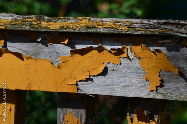 Fototapeta Abblätternde Farbe
