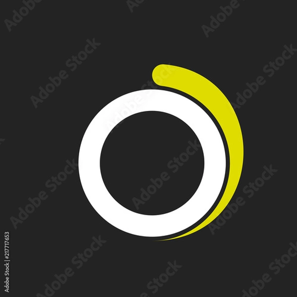 Fototapeta logo abstrait